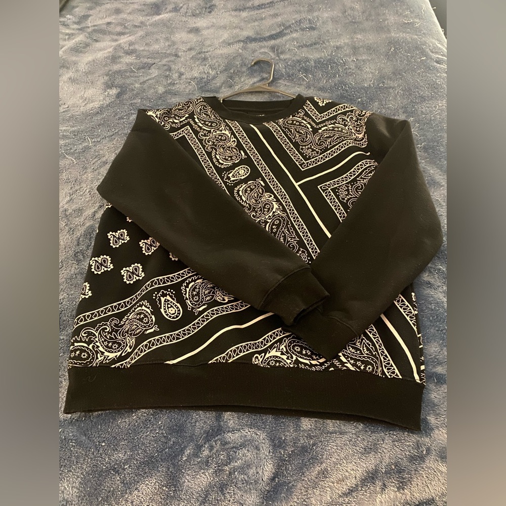 Rhude sweatshirt - black bandana style